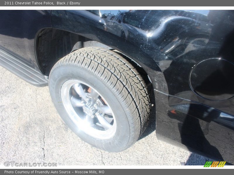 Black / Ebony 2011 Chevrolet Tahoe Police