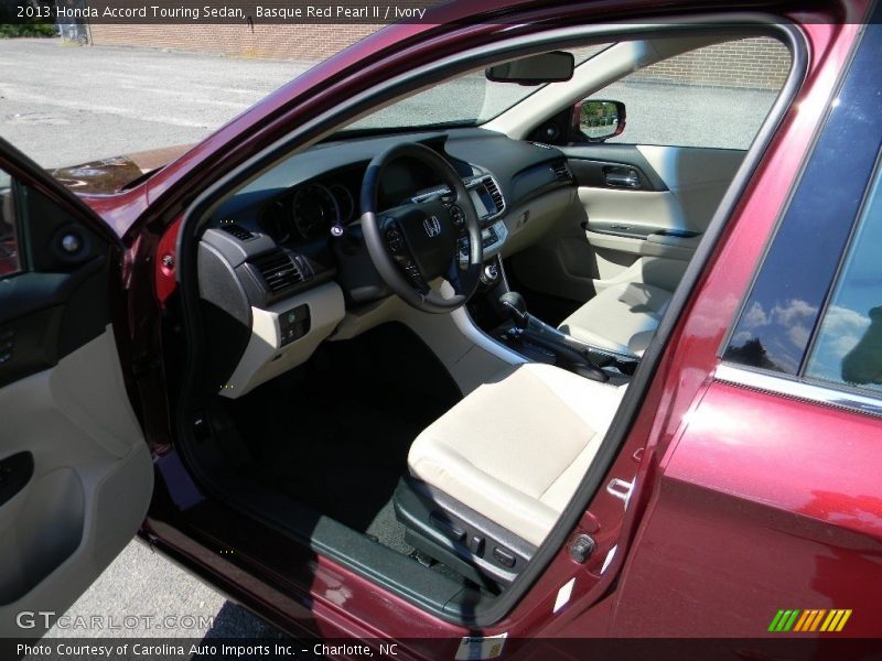 Basque Red Pearl II / Ivory 2013 Honda Accord Touring Sedan