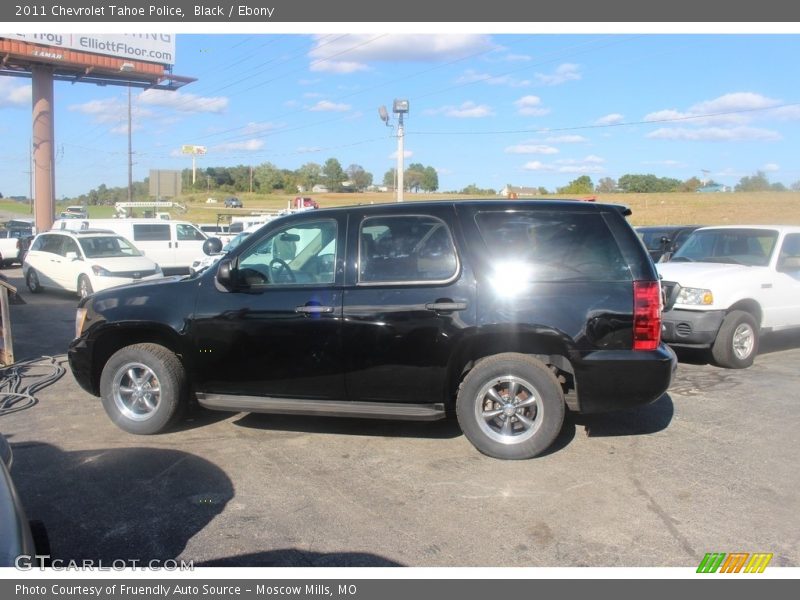 Black / Ebony 2011 Chevrolet Tahoe Police