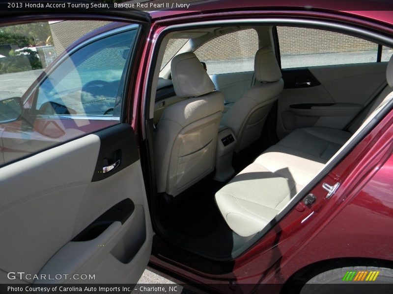 Basque Red Pearl II / Ivory 2013 Honda Accord Touring Sedan