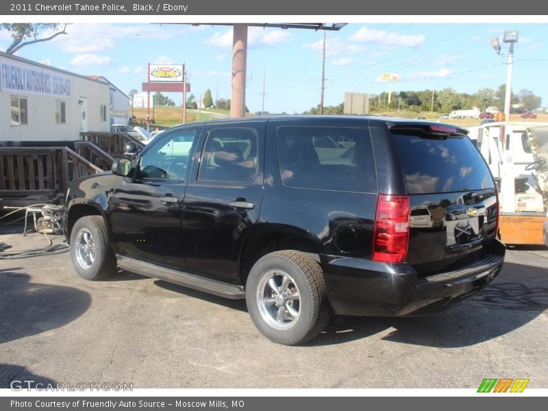 Black / Ebony 2011 Chevrolet Tahoe Police
