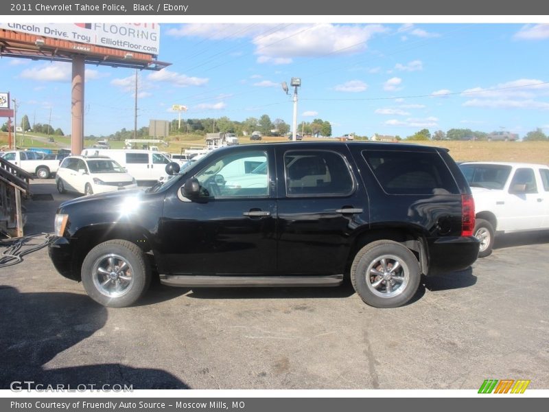 Black / Ebony 2011 Chevrolet Tahoe Police