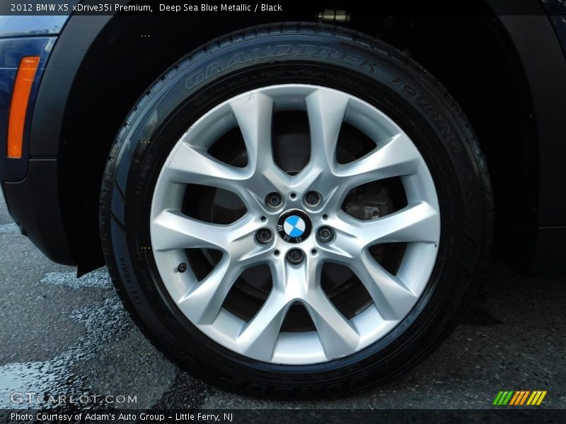 Deep Sea Blue Metallic / Black 2012 BMW X5 xDrive35i Premium