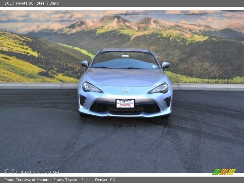 Steel / Black 2017 Toyota 86