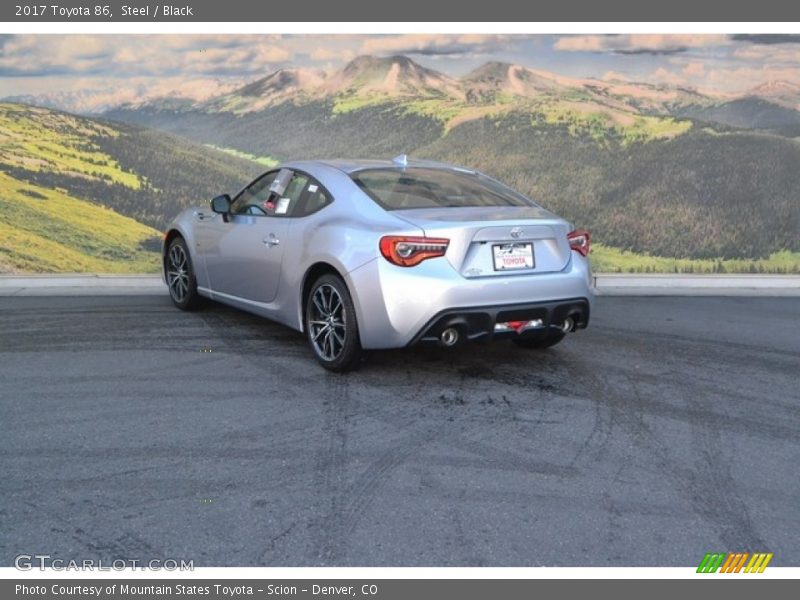 Steel / Black 2017 Toyota 86