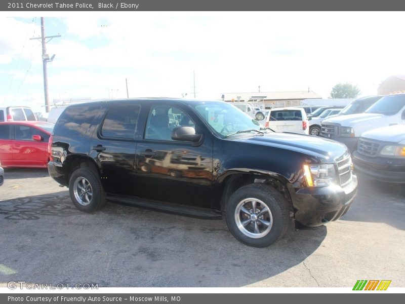 Black / Ebony 2011 Chevrolet Tahoe Police