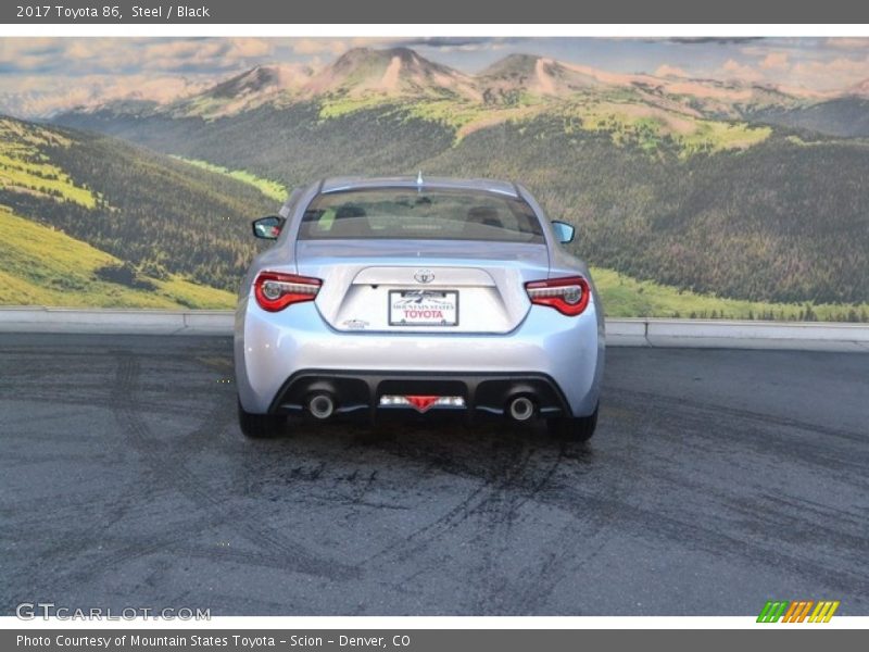 Steel / Black 2017 Toyota 86