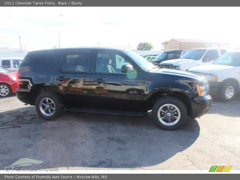 Black / Ebony 2011 Chevrolet Tahoe Police