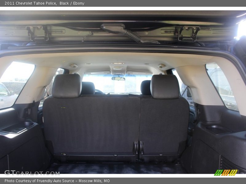 Black / Ebony 2011 Chevrolet Tahoe Police