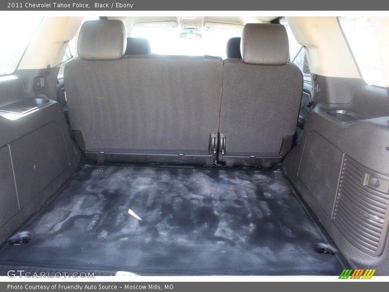 Black / Ebony 2011 Chevrolet Tahoe Police
