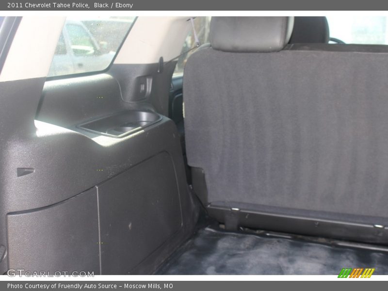Black / Ebony 2011 Chevrolet Tahoe Police