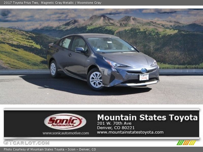 Magnetic Gray Metallic / Moonstone Gray 2017 Toyota Prius Two