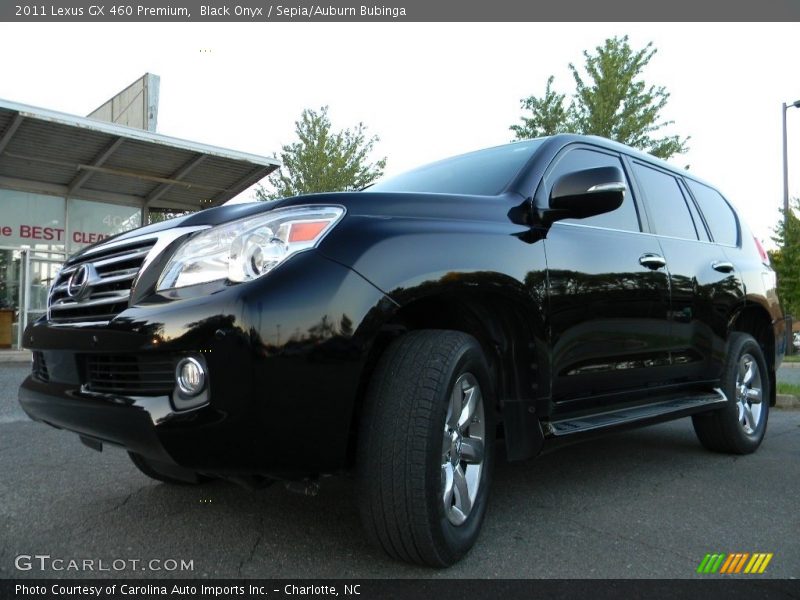 Black Onyx / Sepia/Auburn Bubinga 2011 Lexus GX 460 Premium