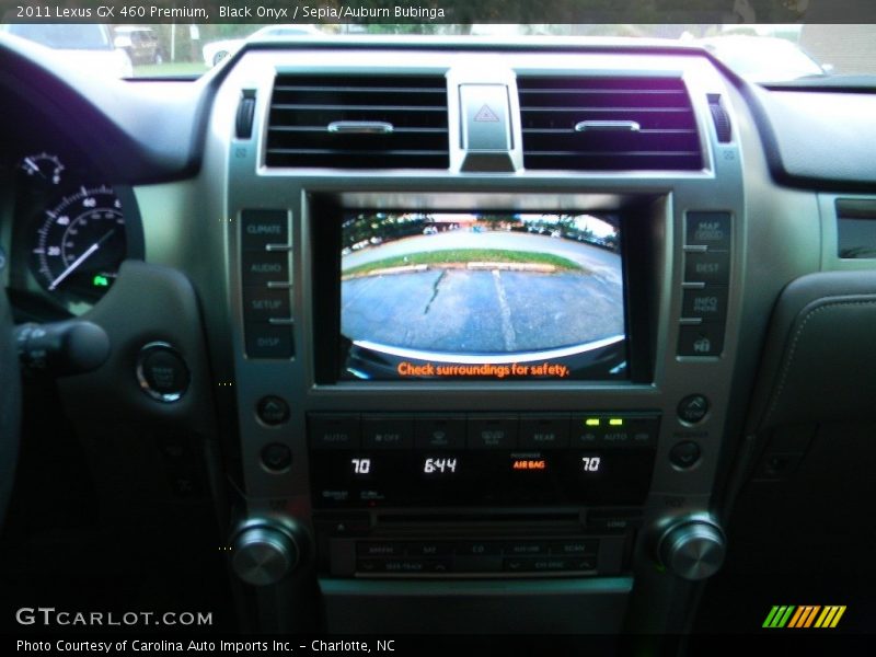 Black Onyx / Sepia/Auburn Bubinga 2011 Lexus GX 460 Premium