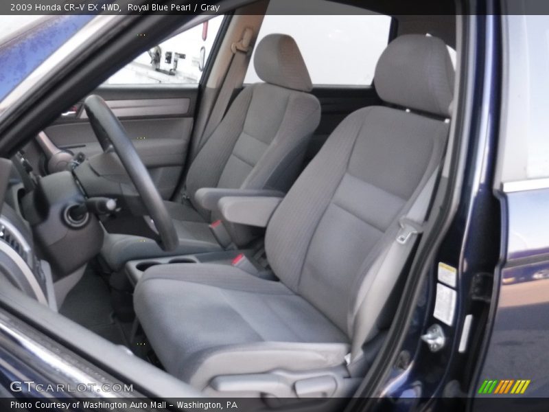 Royal Blue Pearl / Gray 2009 Honda CR-V EX 4WD