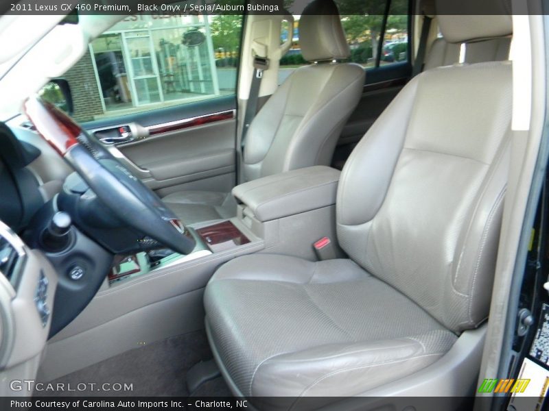 Black Onyx / Sepia/Auburn Bubinga 2011 Lexus GX 460 Premium