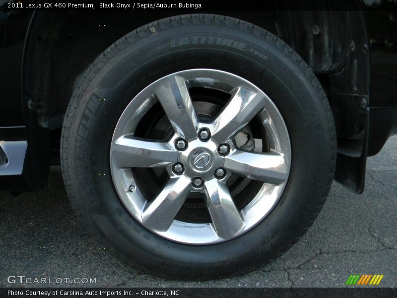 Black Onyx / Sepia/Auburn Bubinga 2011 Lexus GX 460 Premium