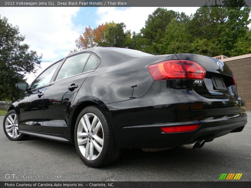 Deep Black Pearl Metallic / Titan Black 2013 Volkswagen Jetta GLI