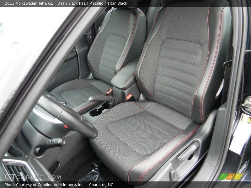 Front Seat of 2013 Jetta GLI