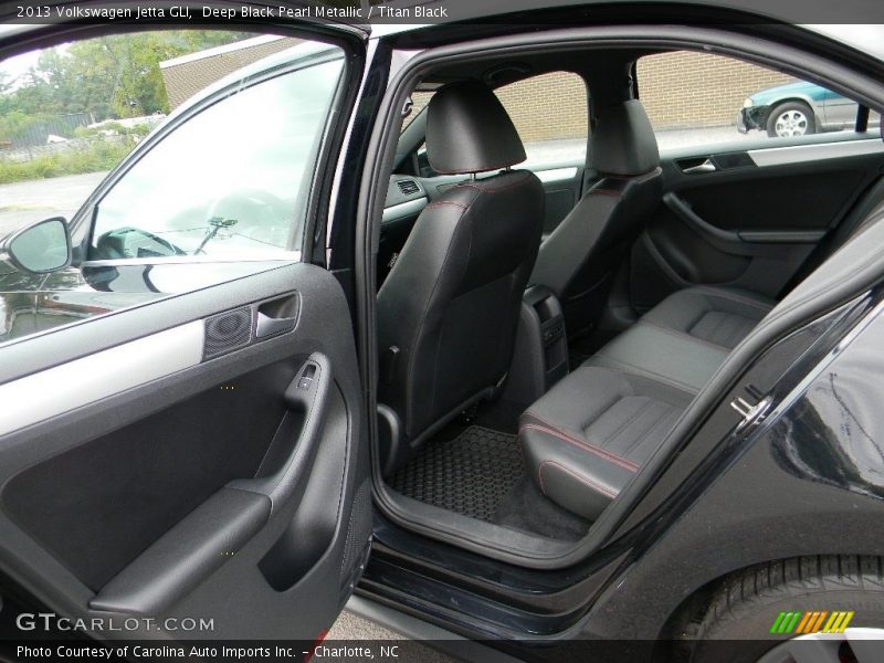 Rear Seat of 2013 Jetta GLI