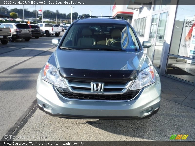 Opal Sage Metallic / Ivory 2010 Honda CR-V EX-L AWD