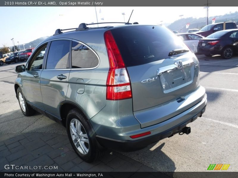 Opal Sage Metallic / Ivory 2010 Honda CR-V EX-L AWD