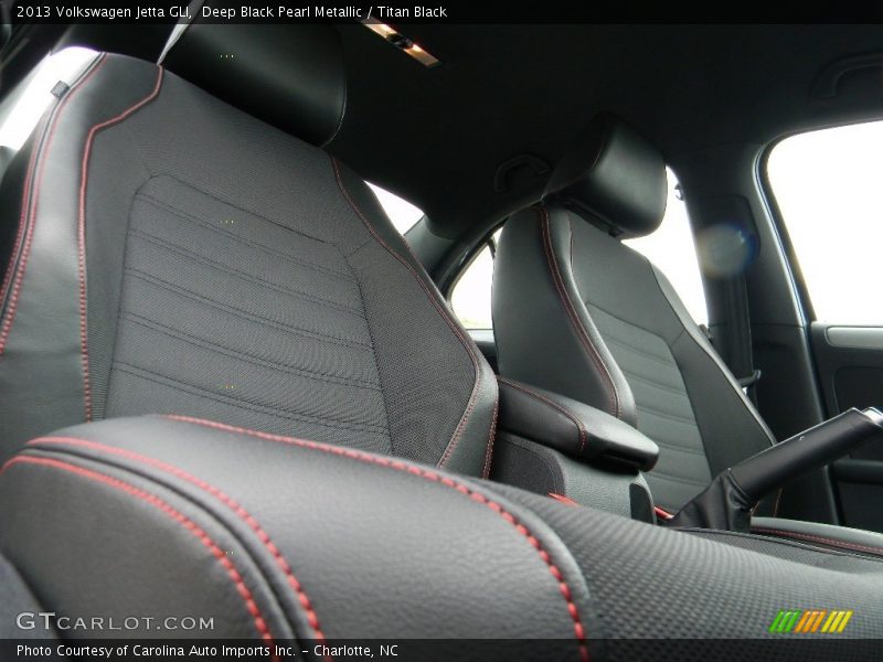 Front Seat of 2013 Jetta GLI