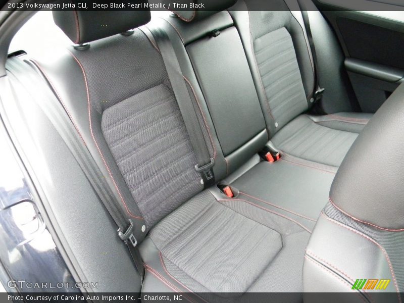 Rear Seat of 2013 Jetta GLI