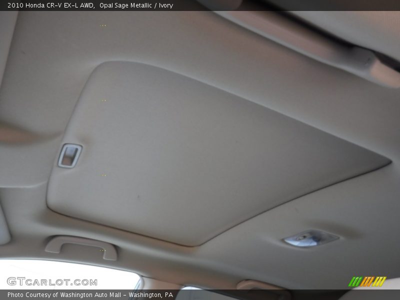 Opal Sage Metallic / Ivory 2010 Honda CR-V EX-L AWD