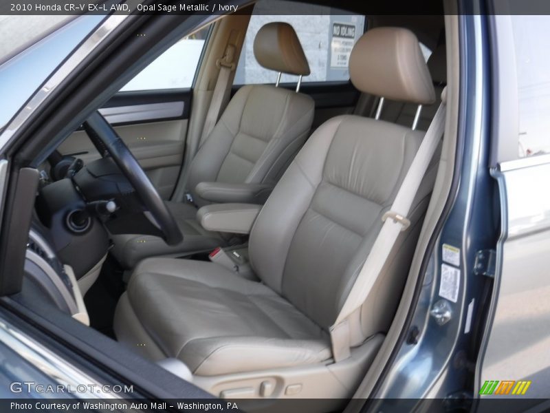 Opal Sage Metallic / Ivory 2010 Honda CR-V EX-L AWD