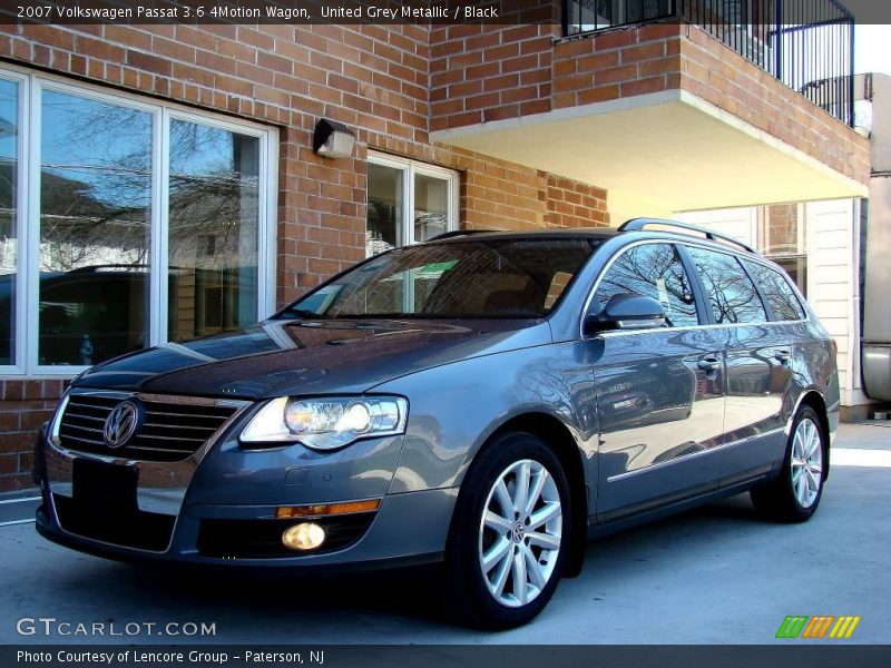United Grey Metallic / Black 2007 Volkswagen Passat 3.6 4Motion Wagon