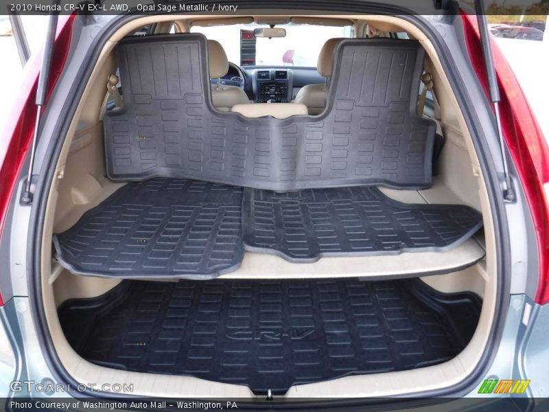 Opal Sage Metallic / Ivory 2010 Honda CR-V EX-L AWD