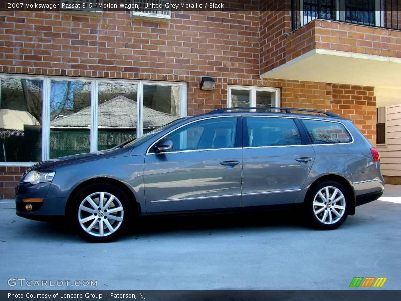 United Grey Metallic / Black 2007 Volkswagen Passat 3.6 4Motion Wagon