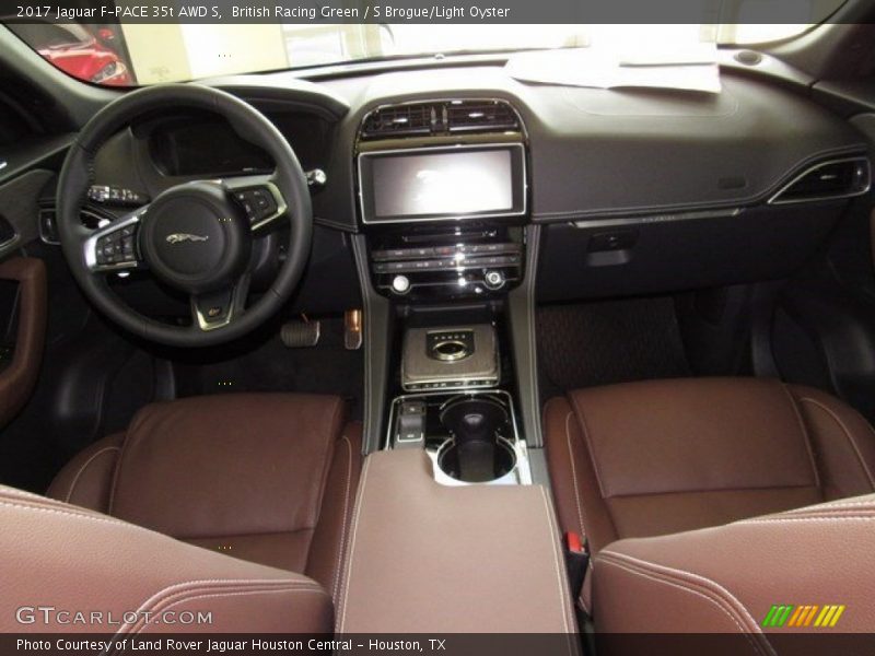 Dashboard of 2017 F-PACE 35t AWD S