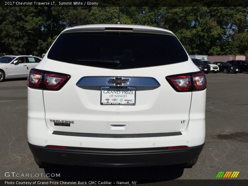 Summit White / Ebony 2017 Chevrolet Traverse LT