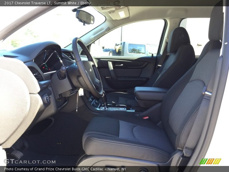Summit White / Ebony 2017 Chevrolet Traverse LT