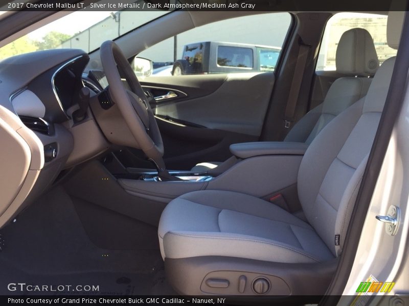 Silver Ice Metallic / Dark Atmosphere/Medium Ash Gray 2017 Chevrolet Malibu LT