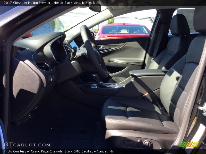 Mosaic Black Metallic / Jet Black 2017 Chevrolet Malibu Premier