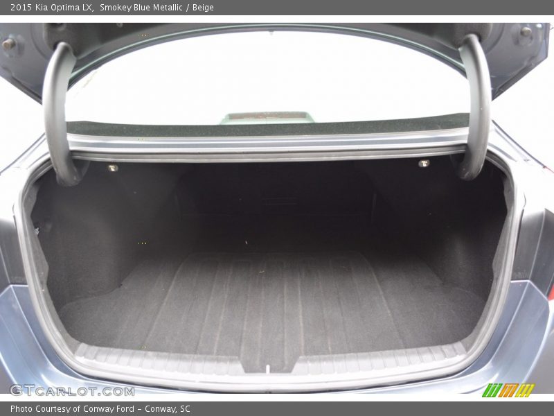 Smokey Blue Metallic / Beige 2015 Kia Optima LX