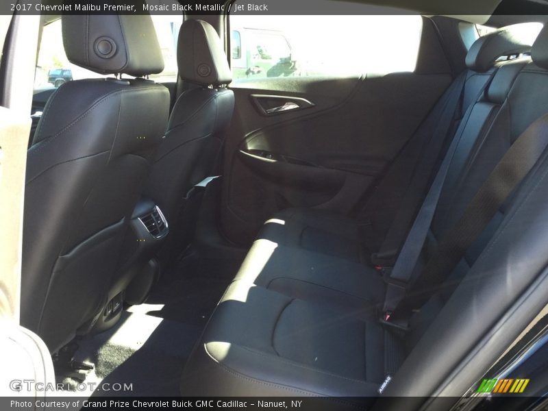 Mosaic Black Metallic / Jet Black 2017 Chevrolet Malibu Premier