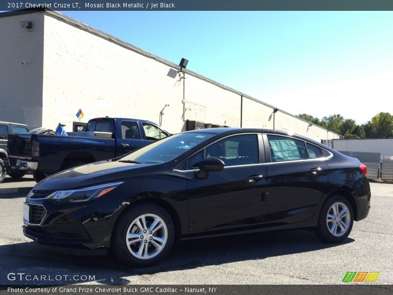 Mosaic Black Metallic / Jet Black 2017 Chevrolet Cruze LT