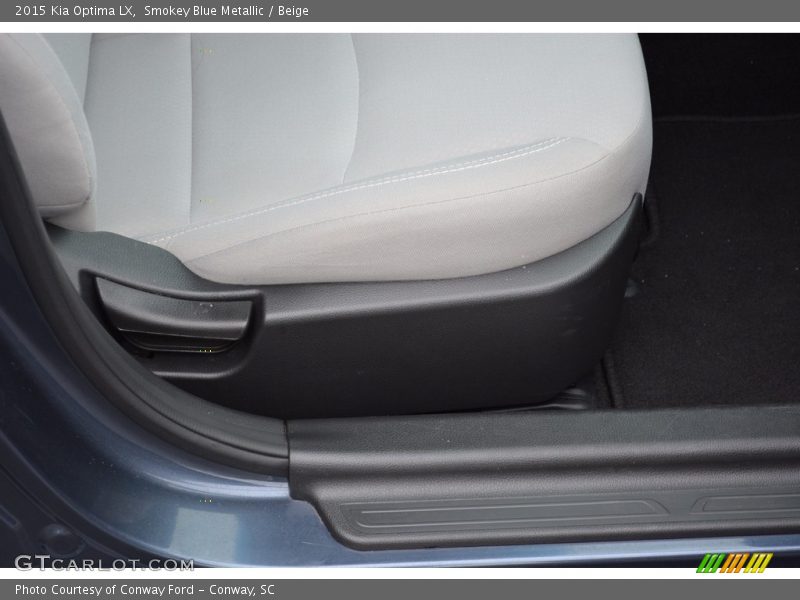 Smokey Blue Metallic / Beige 2015 Kia Optima LX