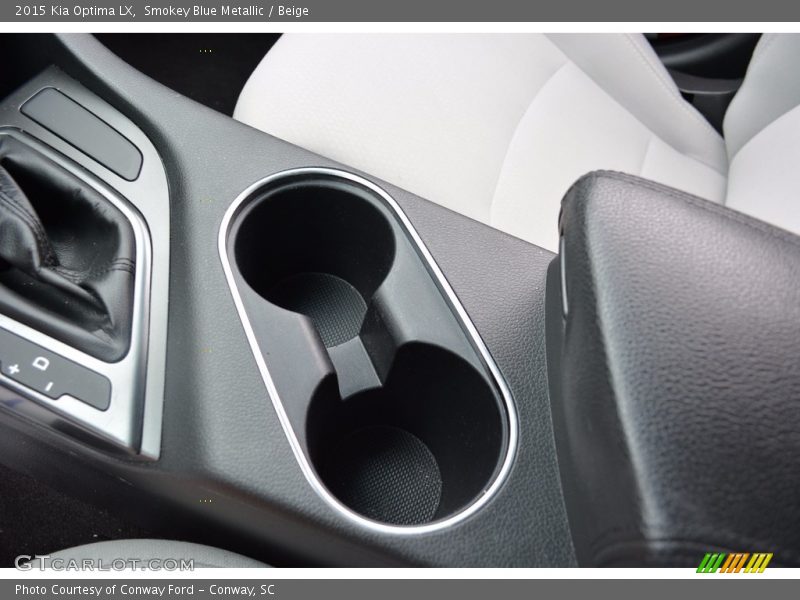 Smokey Blue Metallic / Beige 2015 Kia Optima LX