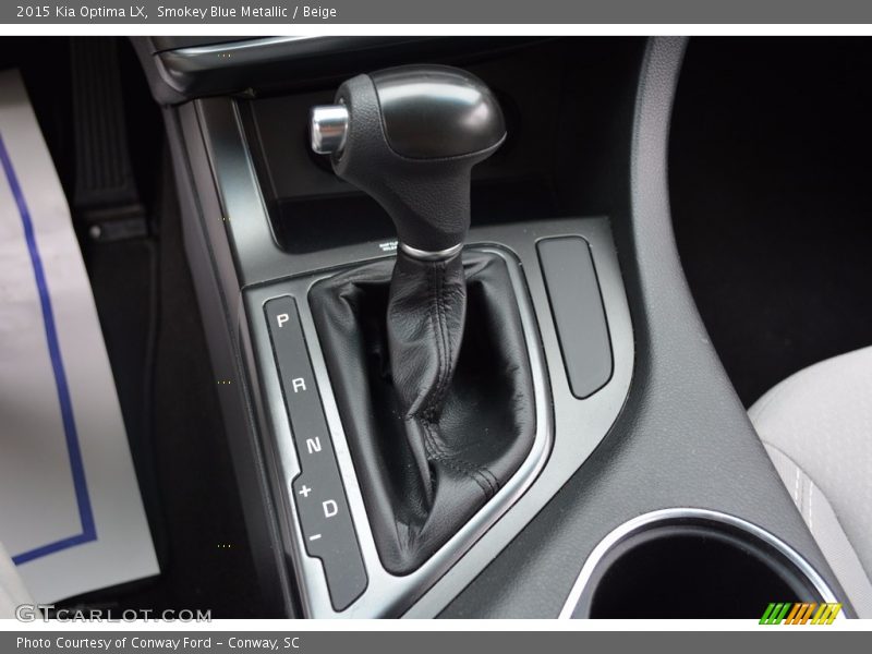 Smokey Blue Metallic / Beige 2015 Kia Optima LX