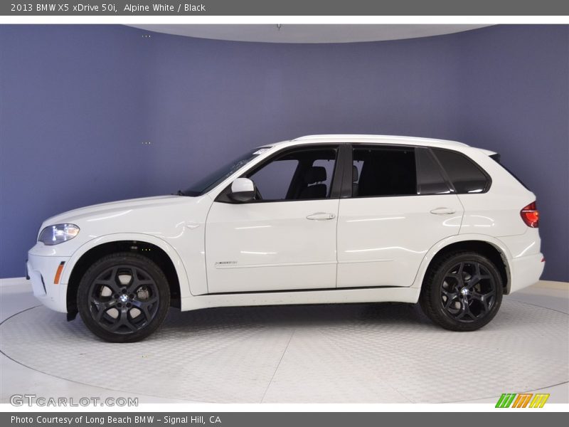 Alpine White / Black 2013 BMW X5 xDrive 50i