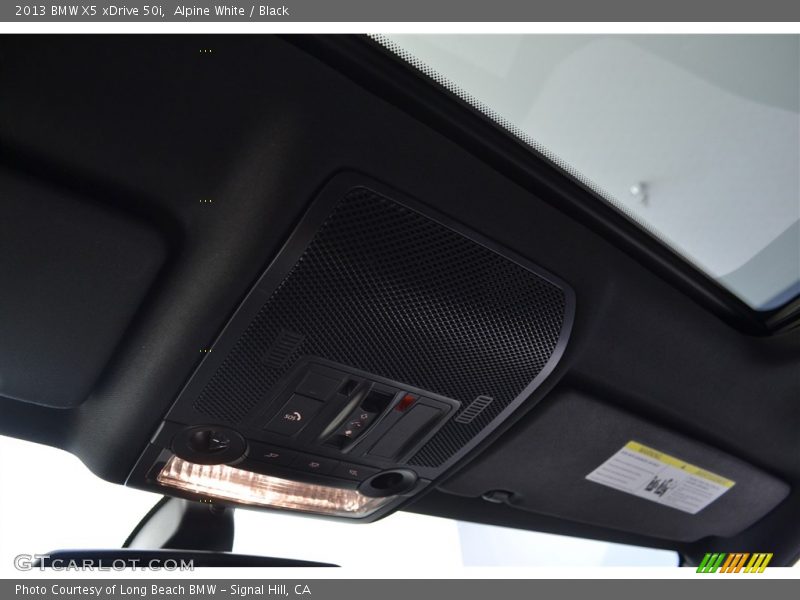 Alpine White / Black 2013 BMW X5 xDrive 50i