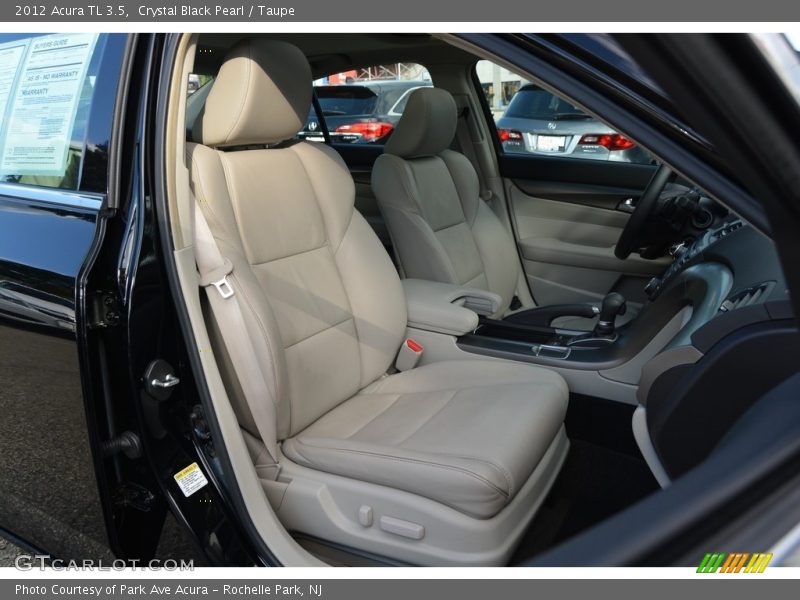 Crystal Black Pearl / Taupe 2012 Acura TL 3.5