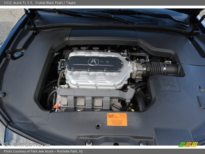 Crystal Black Pearl / Taupe 2012 Acura TL 3.5