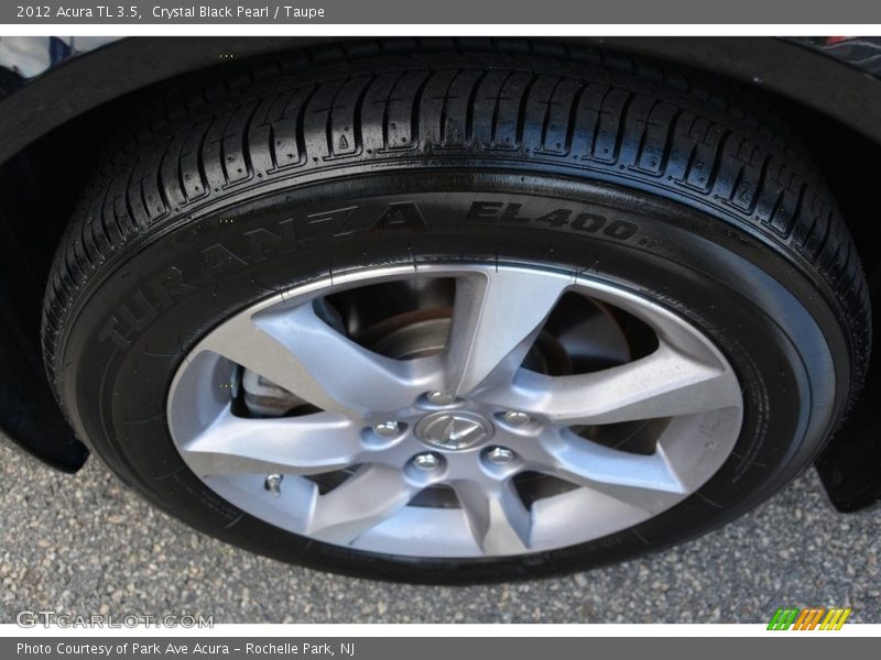 Crystal Black Pearl / Taupe 2012 Acura TL 3.5