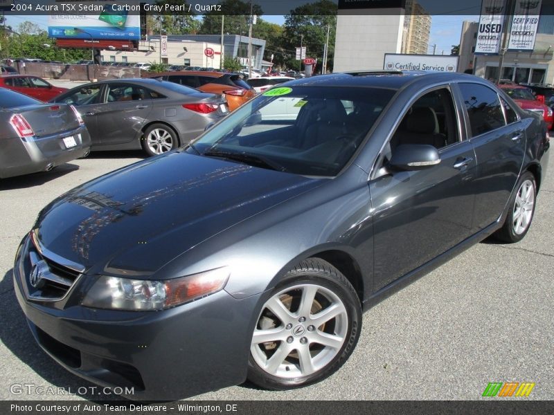 Carbon Gray Pearl / Quartz 2004 Acura TSX Sedan